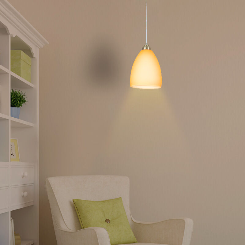 L&aacute;mpara Colgante Cristal &Aacute;mbar 8.5w 100-240 V image number null