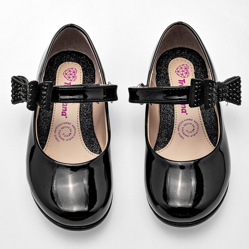 Tropicana Zapato para ni&ntilde;a negro charol image number null