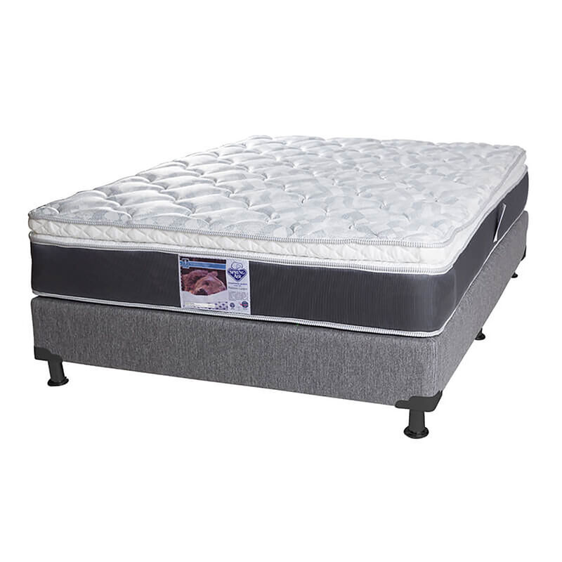 Colch&oacute;n Individual Spring Air Marte + Box Dicas... image number null