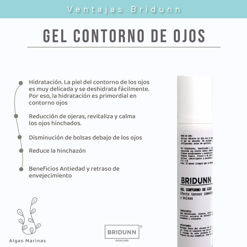 BRIDUNN SKINCARE, Gel Corrector de Ojeras, Bols... image number null