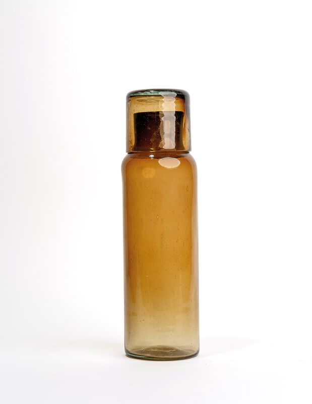 Jarra de Bur&oacute; de Vidrio Soplado Chocolate Marea... image number null