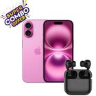 iPhone 16 256GB Rosa + Aud&iacute;fonos