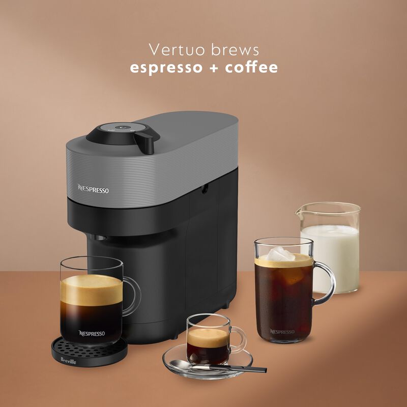 Cafetera Nespresso Vertuo Pop+ Breville Gris Os... image number null