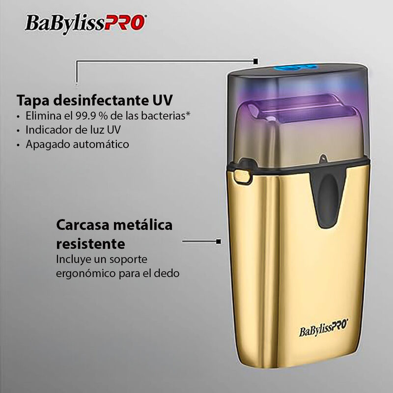 Afeitadora Babyliss Uvfoil Doble Cuchilla Color... image number null