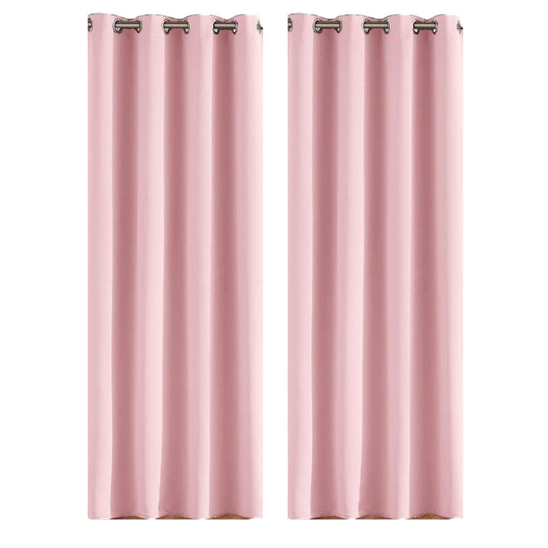 Cortinas Blackout para bloquear luz y ruido Ros... image number null