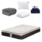 Colch&oacute;n Minesota +Almohada One+Protector Cloud+S&aacute;banas Softy+Edred&oacute;n Homy