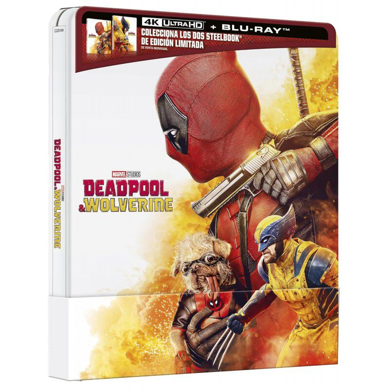 Deadpool y Lobezno, Steelbook 1 [4K UHD,Blu-ray... image number null