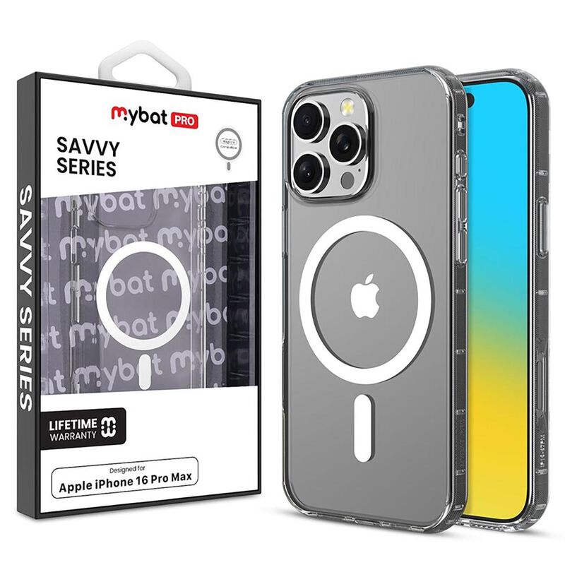 Funda MYBAT Savvy para iPhone 16 PRO MAX  Trans... image number null