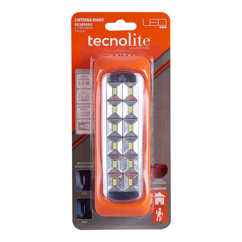 L&aacute;mpara Port&aacute;til Led 3.5 W Bater&iacute;a Recargable 6... image number null