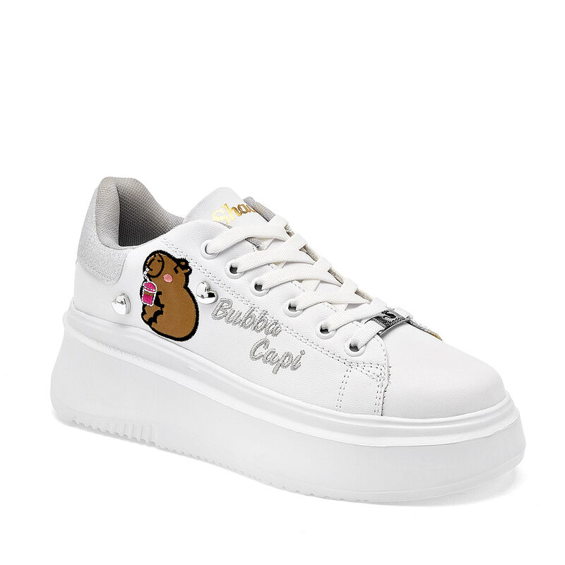 Shadow tenis para mujer blanco plata cod 140815... image number null