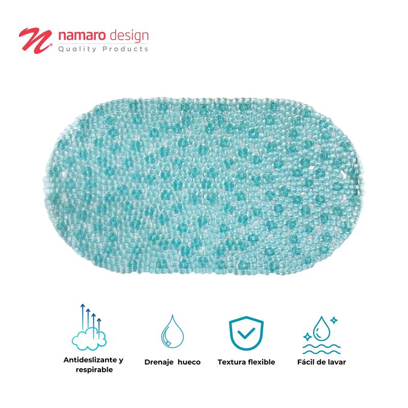 Tapete Para Ba&ntilde;o Perlas Azules Namaro Design image number null