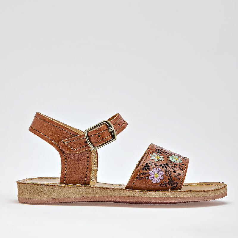 Mora Tierra sandalia para beb&eacute; camel multicolor... image number null