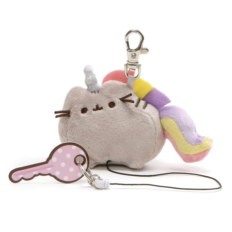 Llavero De Felpa Gund Pusheen The Cat Pusheenic... image number null