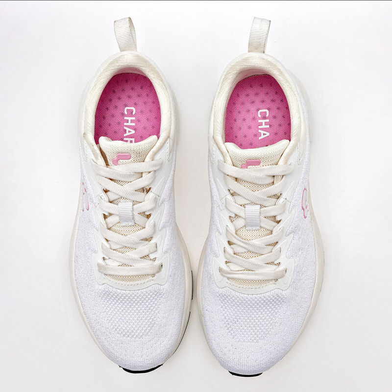 Charly Tenis urbano para mujer blanco rosa, has... image number null