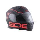 Casco Motociclista Abatible Tour Hr Ride Line St N Unisex Negro-rojo End