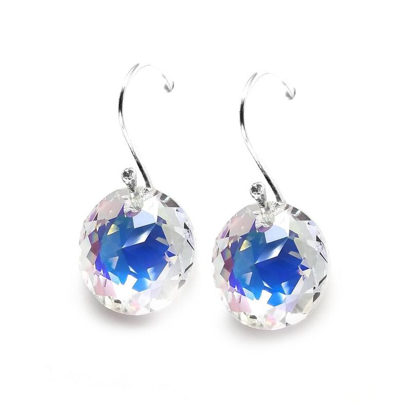 Collar y aretes Classic con plata .925 Zvezda image number null