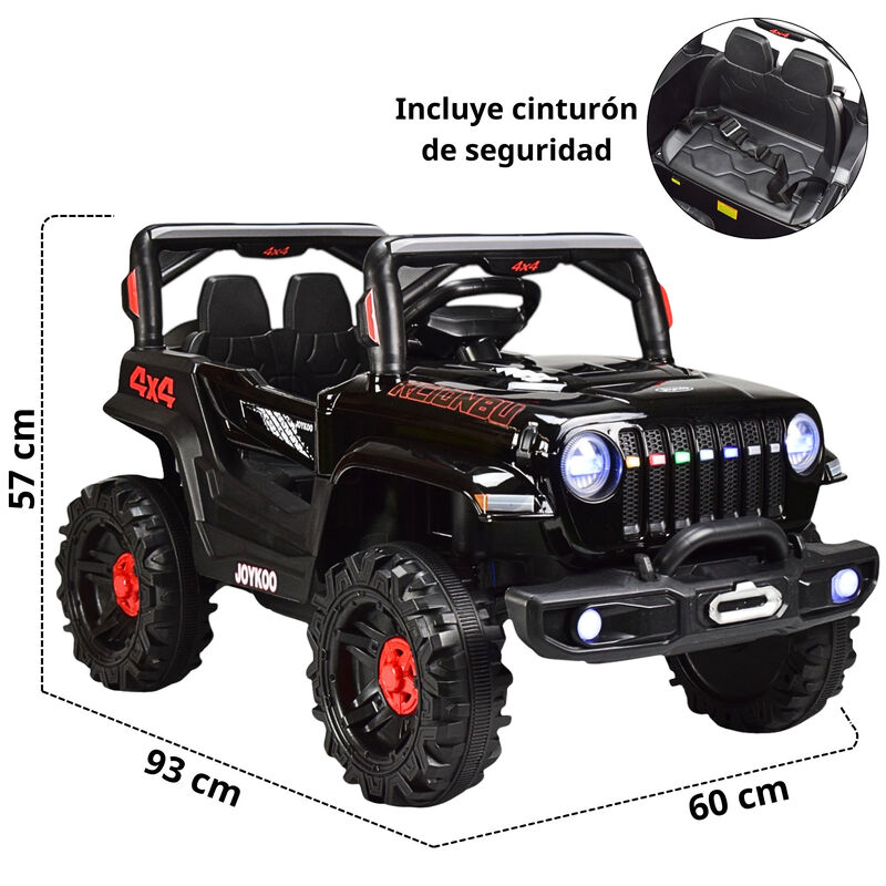 Montable Electrico Camioneta 4x4 Control Remoto... image number null