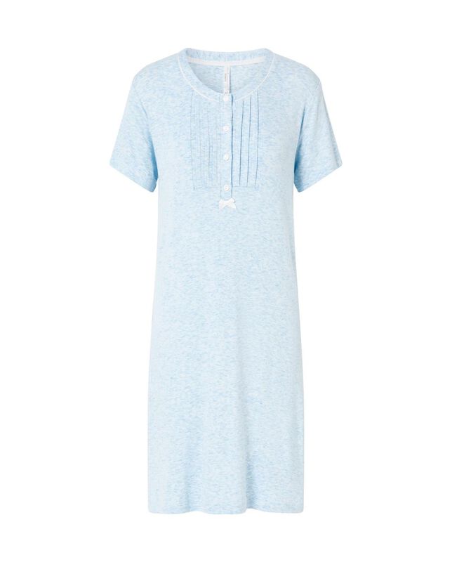 Camis&oacute;n Corto Lorzas M/C Celeste image number null