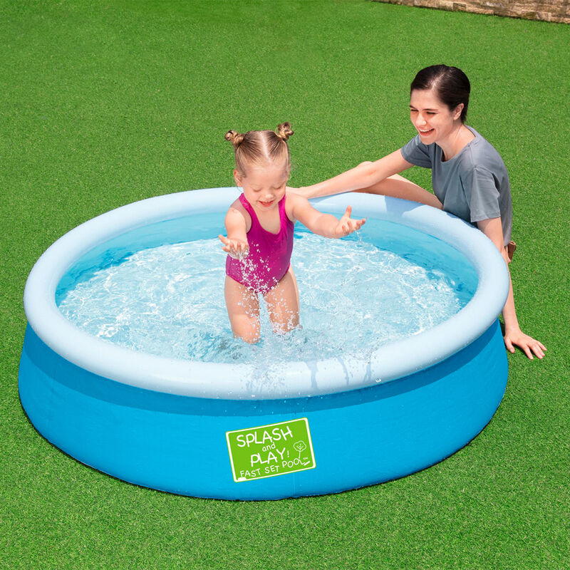 Alberca Semi Inflable con Bomba y Filtro 3.66X7... image number null