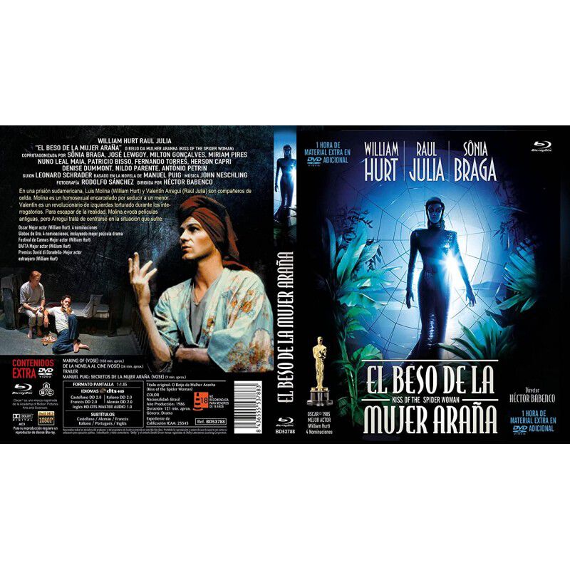 El Beso De La Mujer Ara&ntilde;a Bd + Edici&oacute;n Especial... image number null