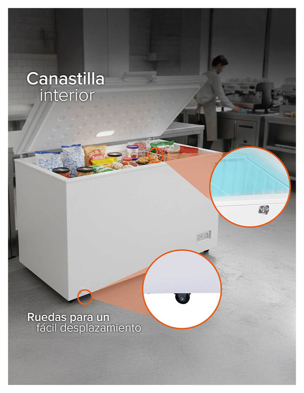 White Westinghouse Congelador 14 Pies 380 L  Ac... image number null