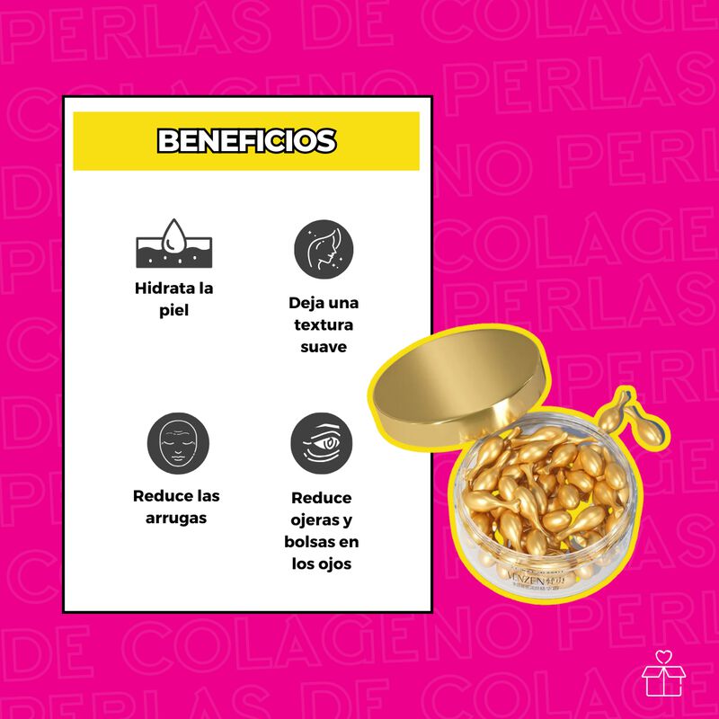 C&aacute;psulas Faciales Vitamina E Elimina Arrugas image number null