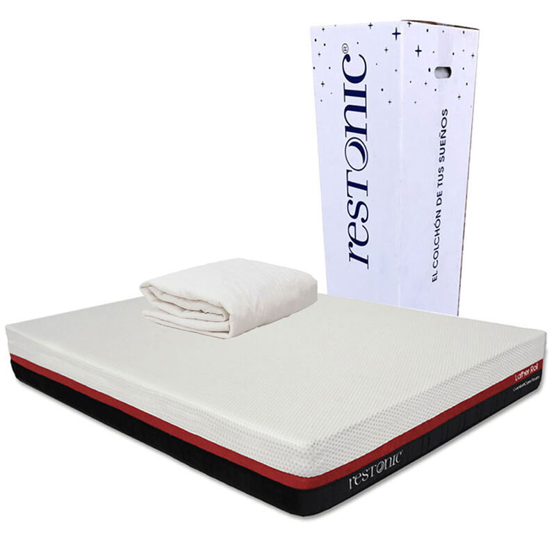 Colchón King Size Restonic Roll+ Protector Spri... image number null
