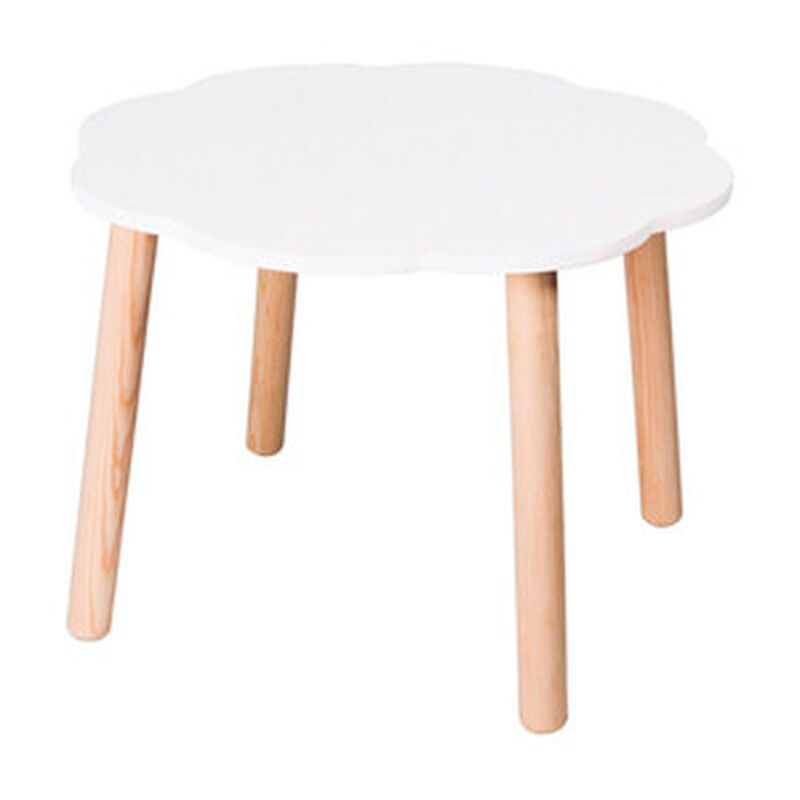 Mesa de Madera Con Forma de Nube-Blanco image number null