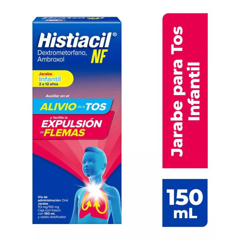 Histiacil Nf Jarabe Para La Tos Infantil 150 Ml image number null