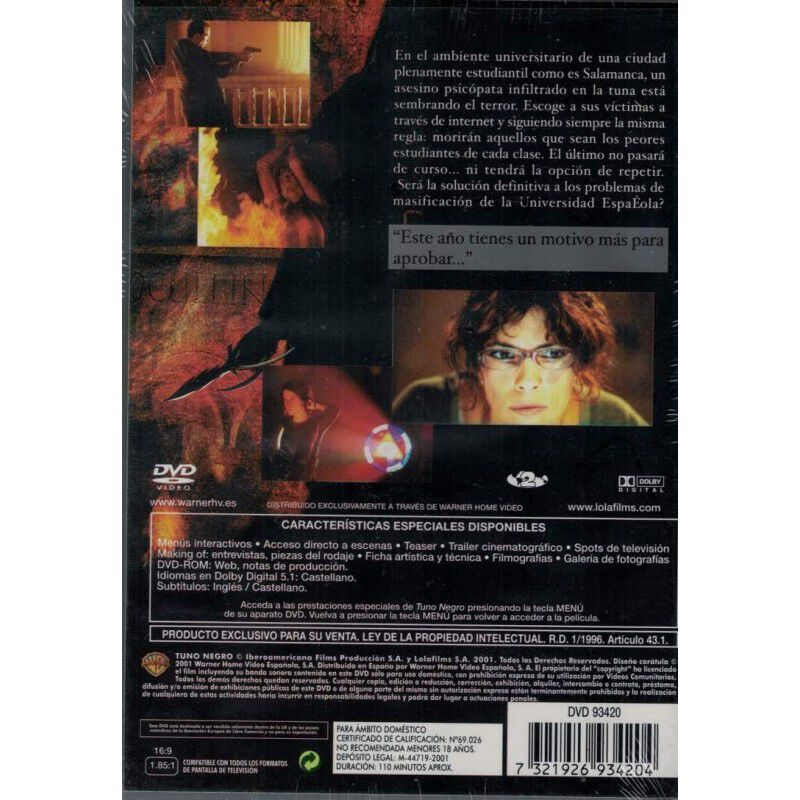 Tuno Negro [dvd] (2001) image number null