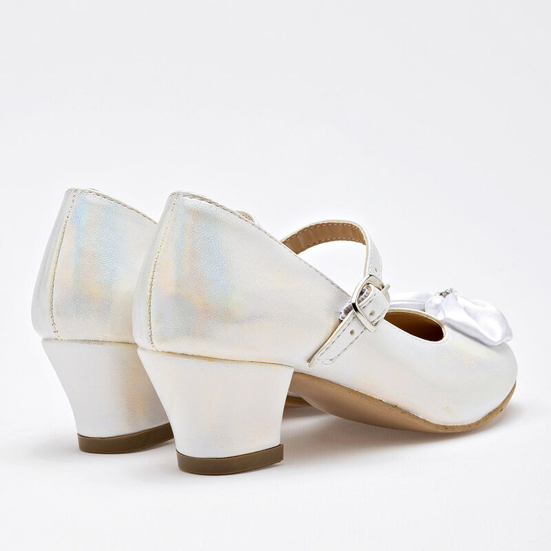 Caramel Zapato de graduaci&oacute;n para ni&ntilde;a blanco image number null