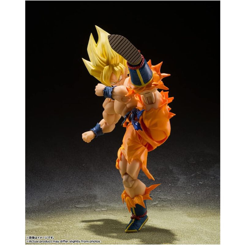 Figura Son Goku Super Saiyan Legendario (drag&oacute;n... image number null