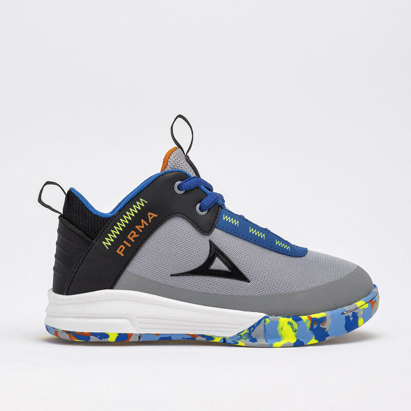 Pirma Tenis deportivo para ni&ntilde;o gris multicolor image number null