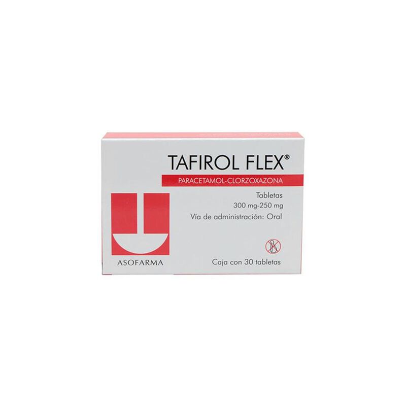 Tafirol Flex 300mg/250mg Caja 30 Tabletas image number null