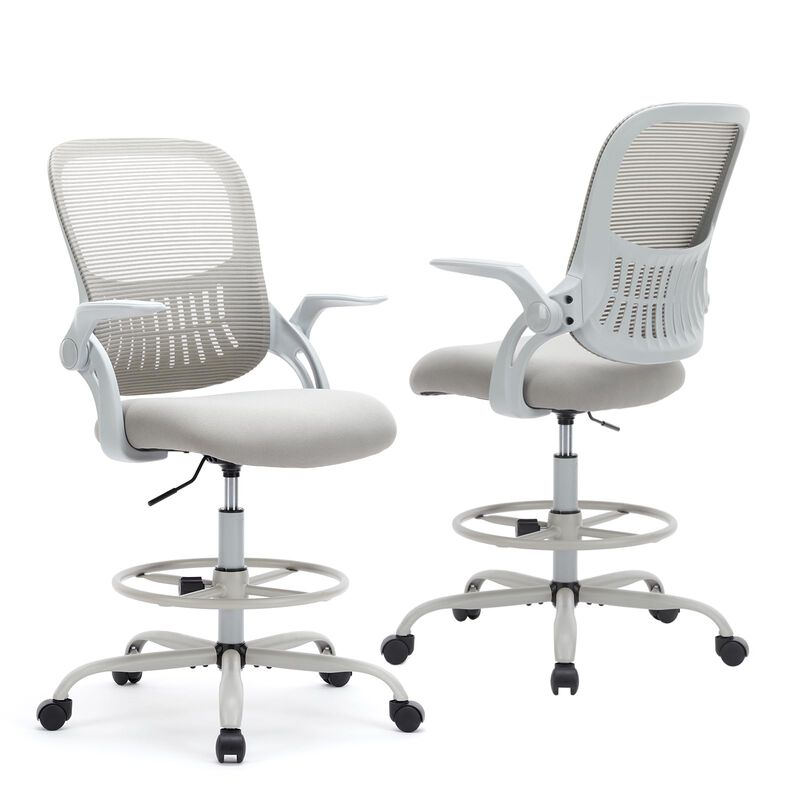 Silla Alta Ergon&oacute;mica Para Escritorio De Oficin... image number null