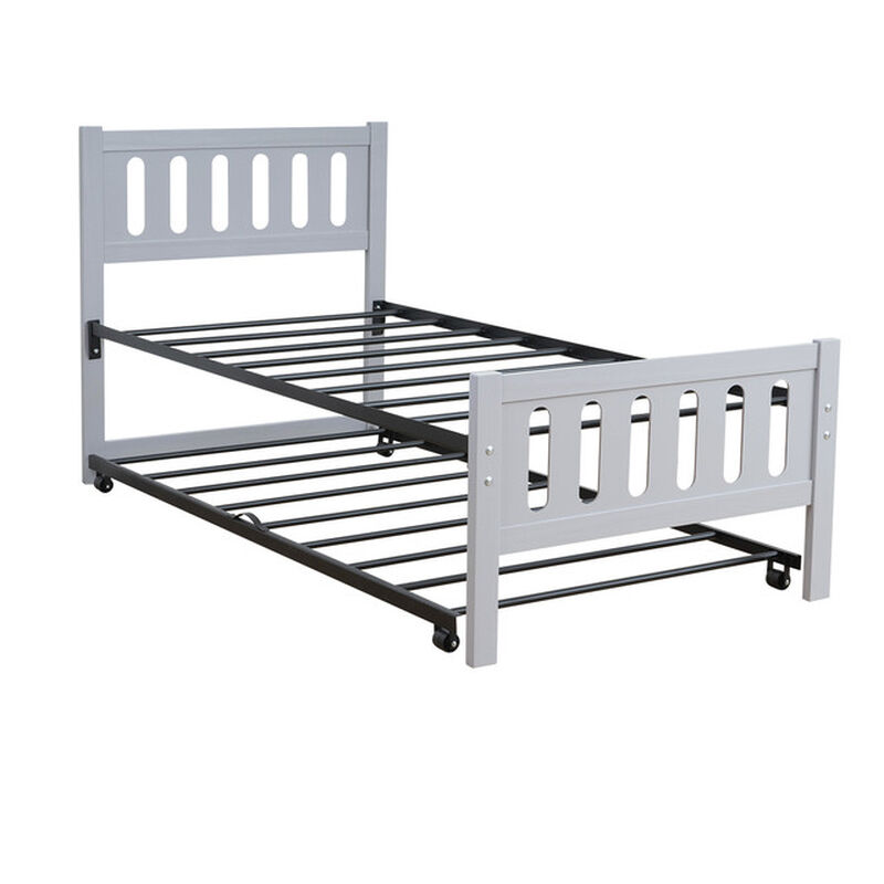 Cama Baja Cherokee Gris image number null