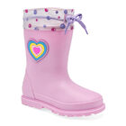 Kids Vane Zapato para la lluvia para ni&ntilde;a rosa