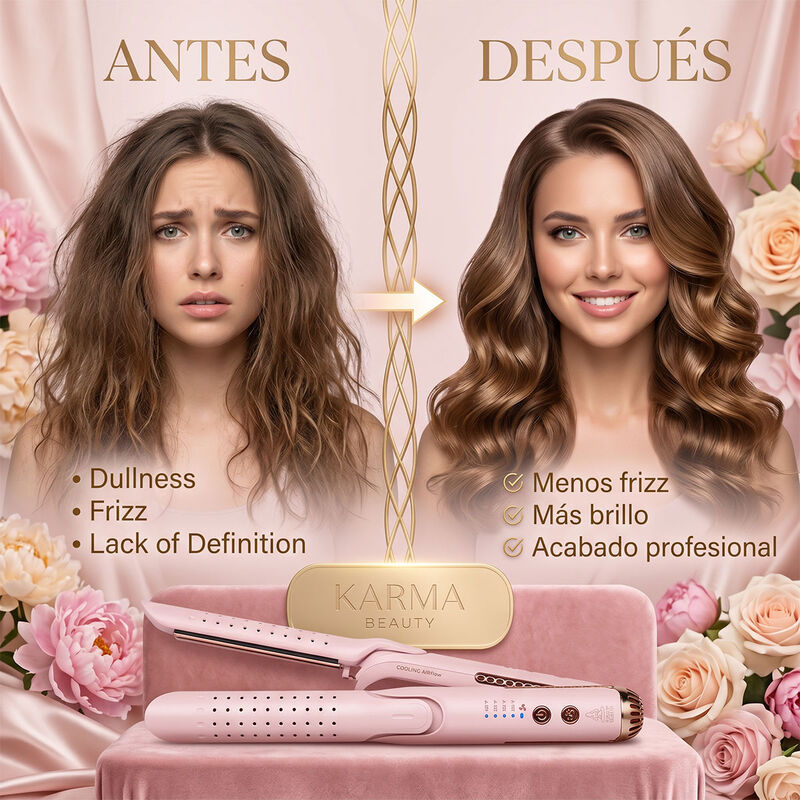 Plancha Rizadora Karma Beauty Beauty And The Br... image number null