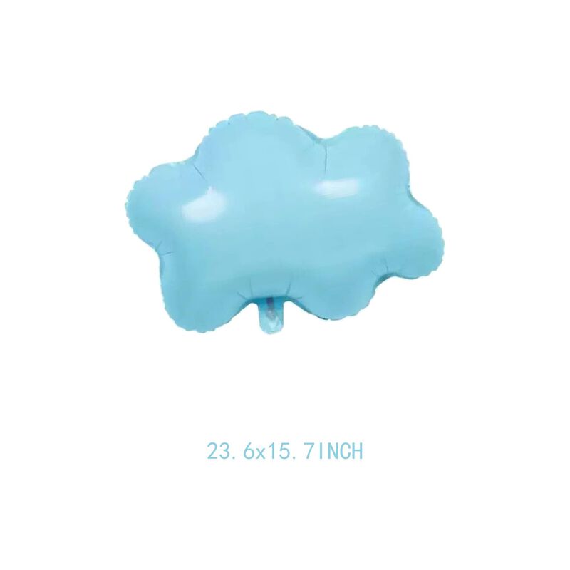 Globos Lkbfulp Cloud Gem Azul (forma De Nube) -... image number null
