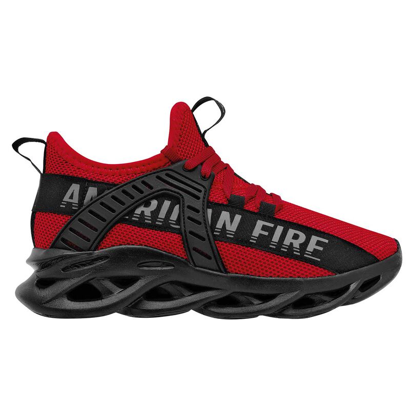 American Fire Tenis deportivo para hombre rojo ... image number null