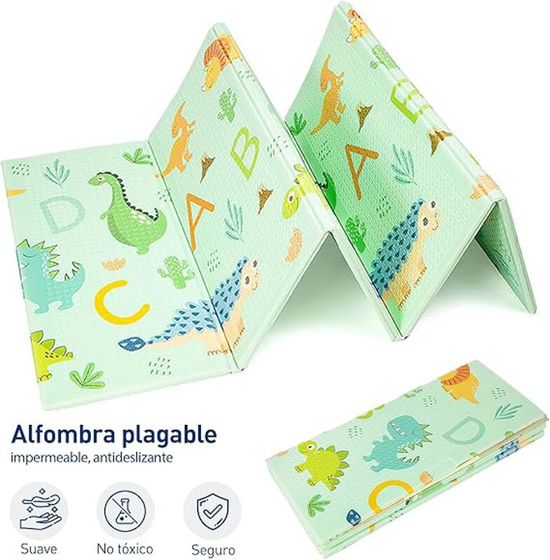 Tapete de Dinosaurios Plegable para Bebe  Bluel... image number null