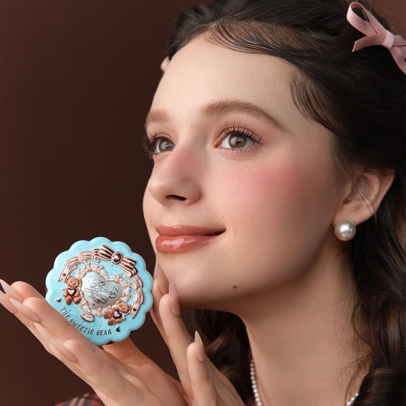 Rubor Flower Knows Sweetie Bear Silk Satin - Nu... image number null