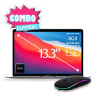 Combo Laptop Apple MacBook Air M1 13.3" 256gb 8gb Gris (reacondicionado Certificado) + Mouse Bluetooth