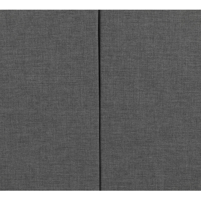 Cabecera King Size Dicasa Milan Gris Oscuro image number null