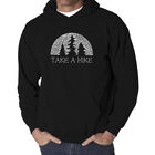 Sudadera Con Capucha Word Art Para Hombre - Amante de la Naturaleza - Negro