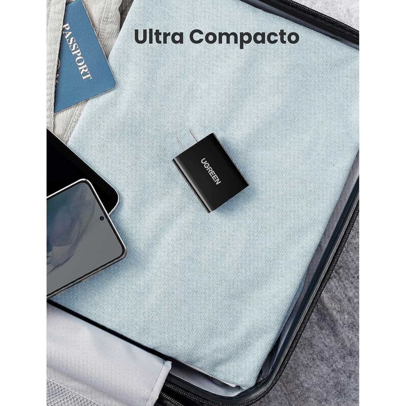 Cargador Ac Ugreen Usb-a 18w Qc3.0 Universal Ra... image number null