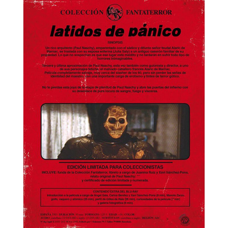 Latidos de p&aacute;nico (Panic beats) -Colecci&oacute;n Fant... image number null