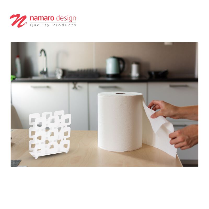 Servilletero Mosaico Blanco Namaro Design image number null