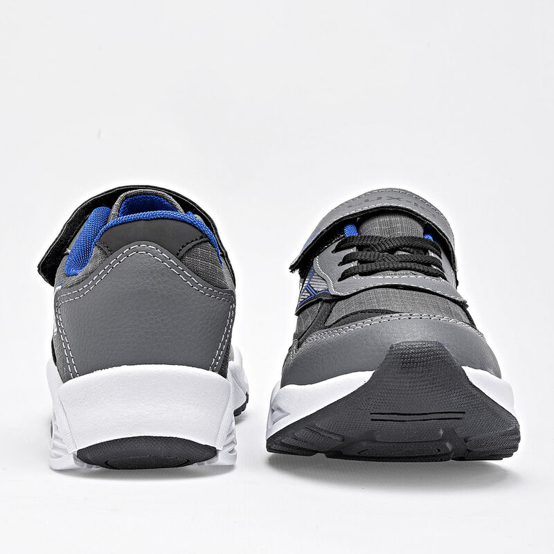 Lux-10 Tenis deportivo para ni&ntilde;o. Gris negro image number null
