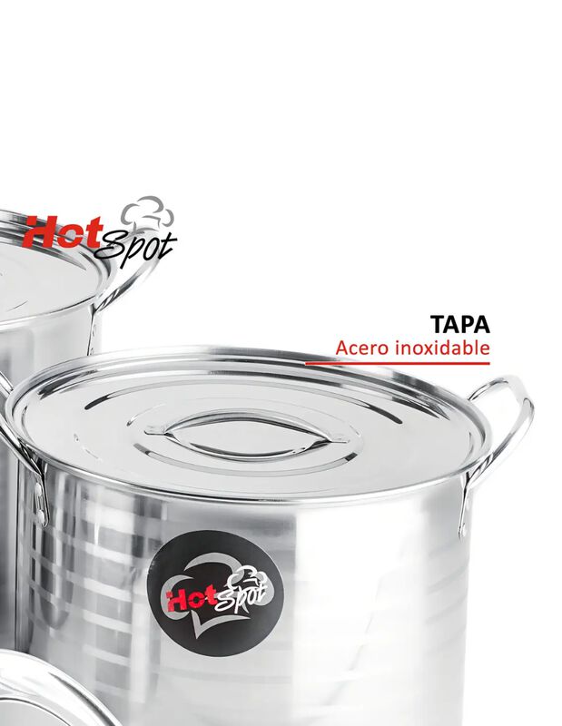 Juego De 7 Ollas Con Tapa Hot Spot Z475 Set Ace... image number null